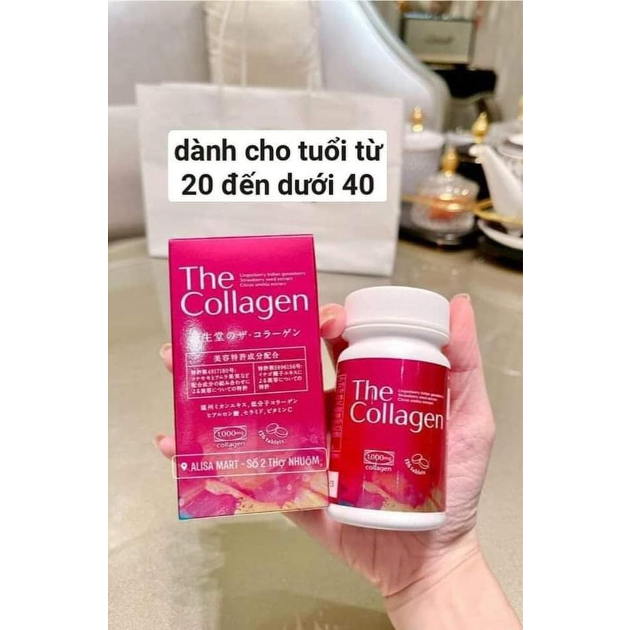 The Collagen Shiseido Dạng Viên Của Nhật Hộp 126 Viên