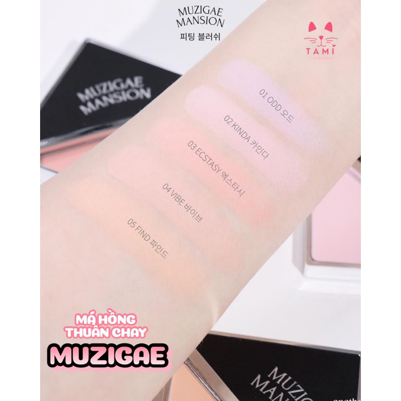 Phấn Má Hồng Muzigae Mansion Fiting Blush
