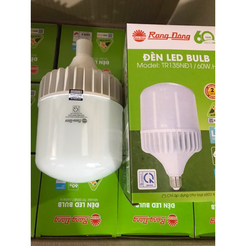 Bóng đèn nhôm đúc TR140ND/60W Rạng Đông