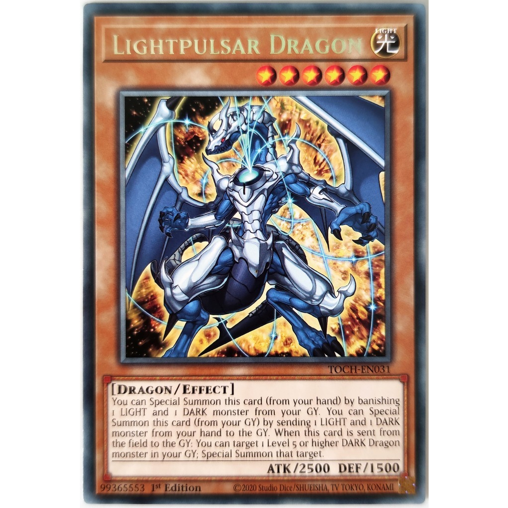 [Thẻ Yugioh] Lightpulsar Dragon |EN| Rare