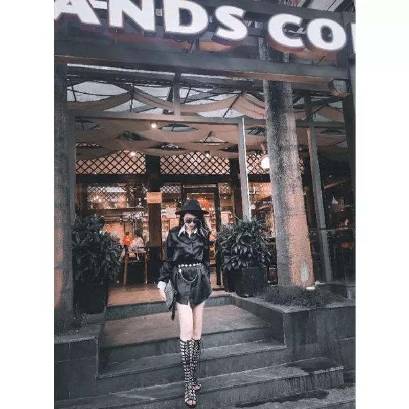 Giày sandals chiến binh la mã cột dây