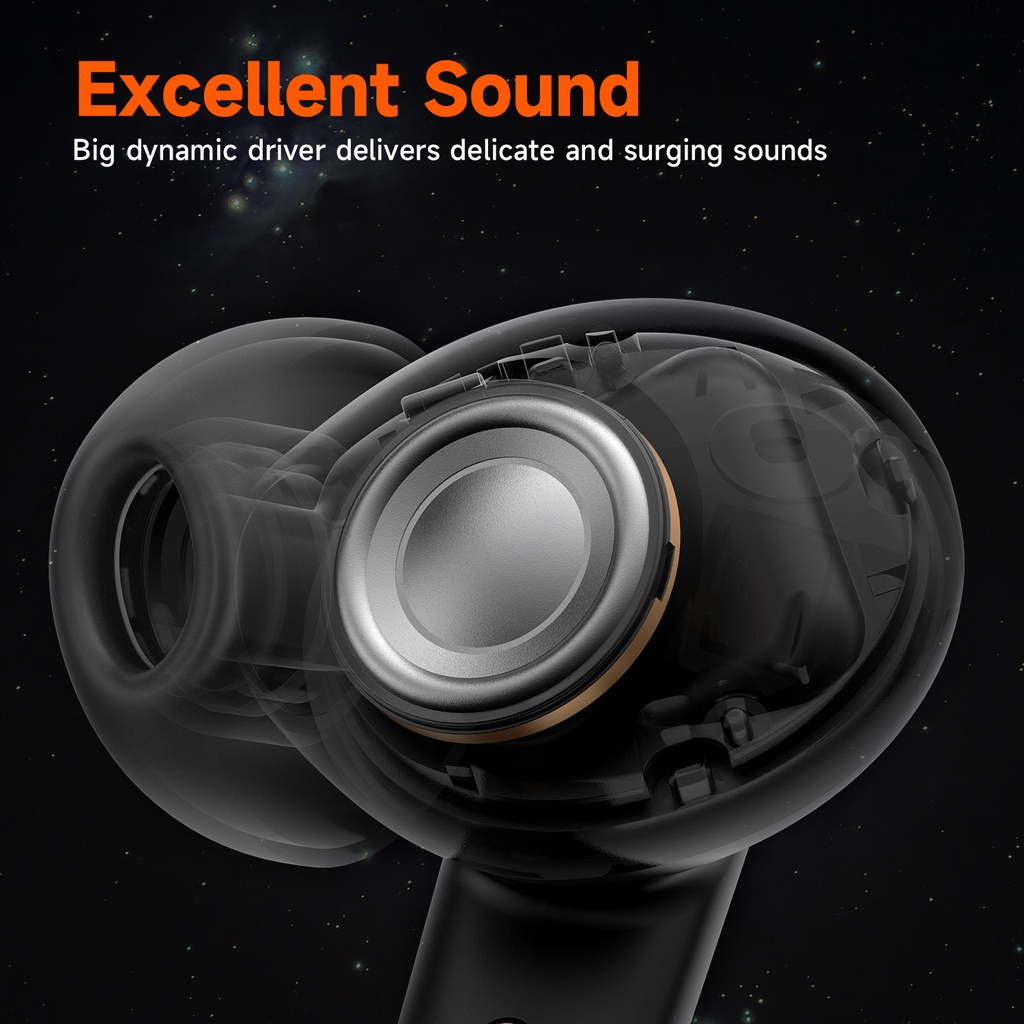 Tai Nghe Không Dây True Wireless Soundpeats TrueFree T2 Life Lite Thời Gian Chơi Nhạc 6.5H