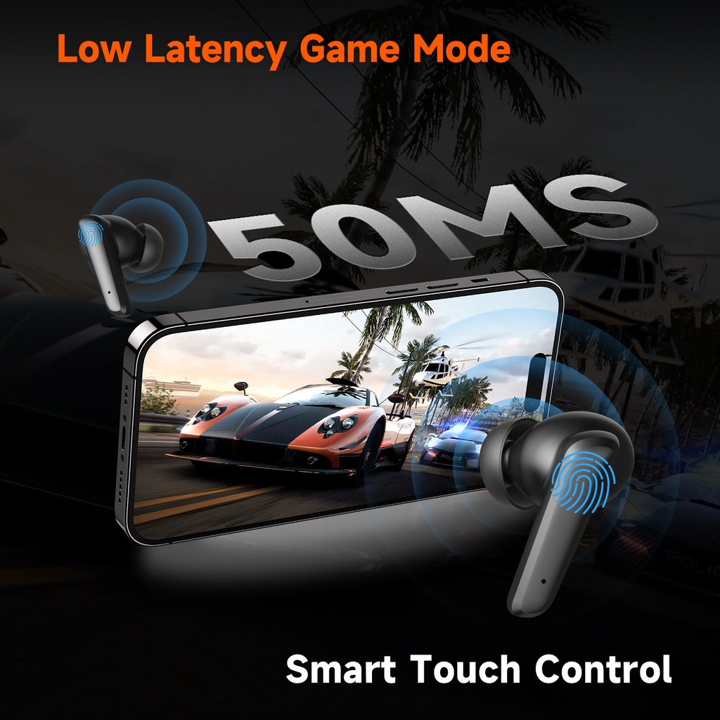 Tai Nghe Không Dây True Wireless Soundpeats TrueFree T2 Life Lite Thời Gian Chơi Nhạc 6.5H