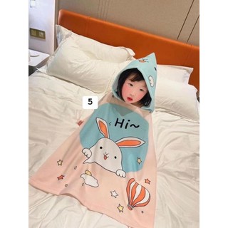 Áo choàng tắm đi bơi cho bé