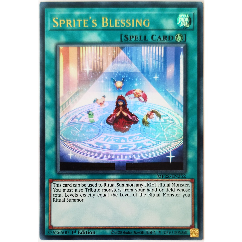 [Thẻ Yugioh] Sprite's Blessing |EN| Ultra Rare