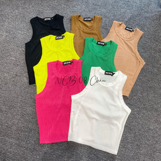 THE QUAO - Áo Croptop Balo Nhiều Màu Chất Gân Lụa có size (S-M) BC002