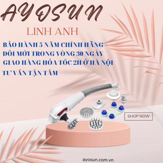 Máy Massage cầm tay 7 đầu Ayosun Hàn Quốc