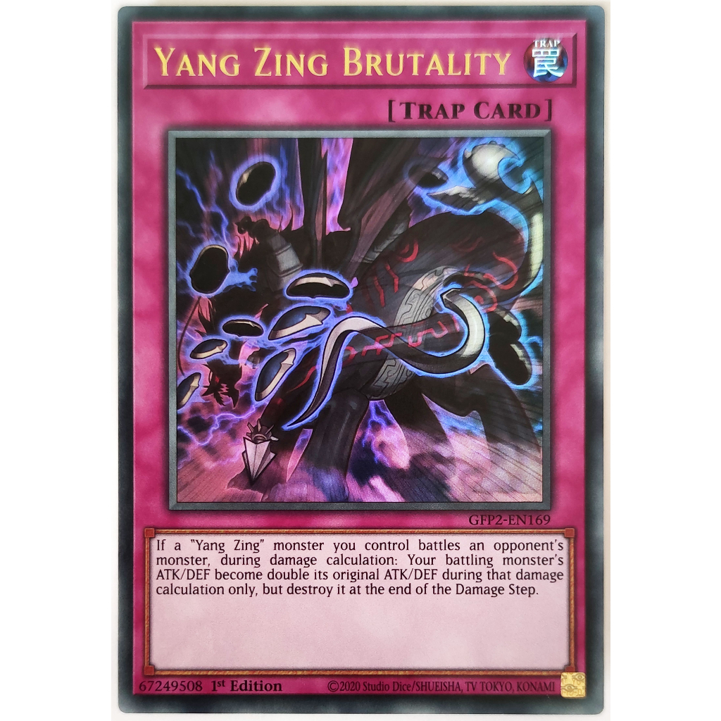 [Thẻ Yugioh] Yang Zing Brutality |EN| Ultra Rare