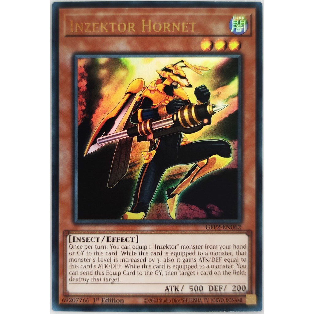 [Thẻ Yugioh] Inzektor Hornet |EN| Ultra Rare