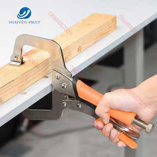 Kẹp nhanh chữ c, vam gỗ chữ c mytech cao cấp