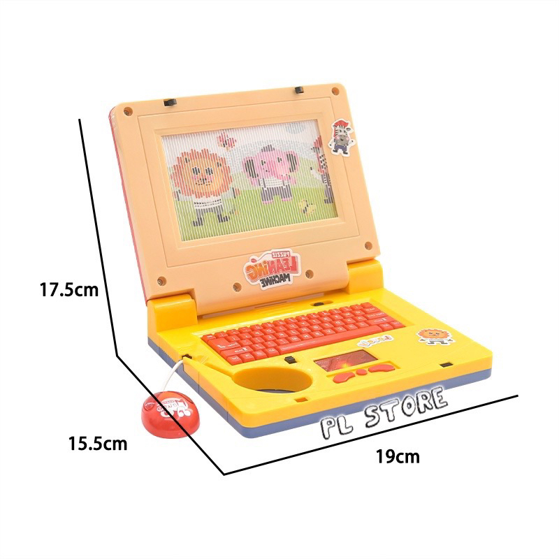 Laptop đồ chơi nhạc có màn hình di chuyển cho bé