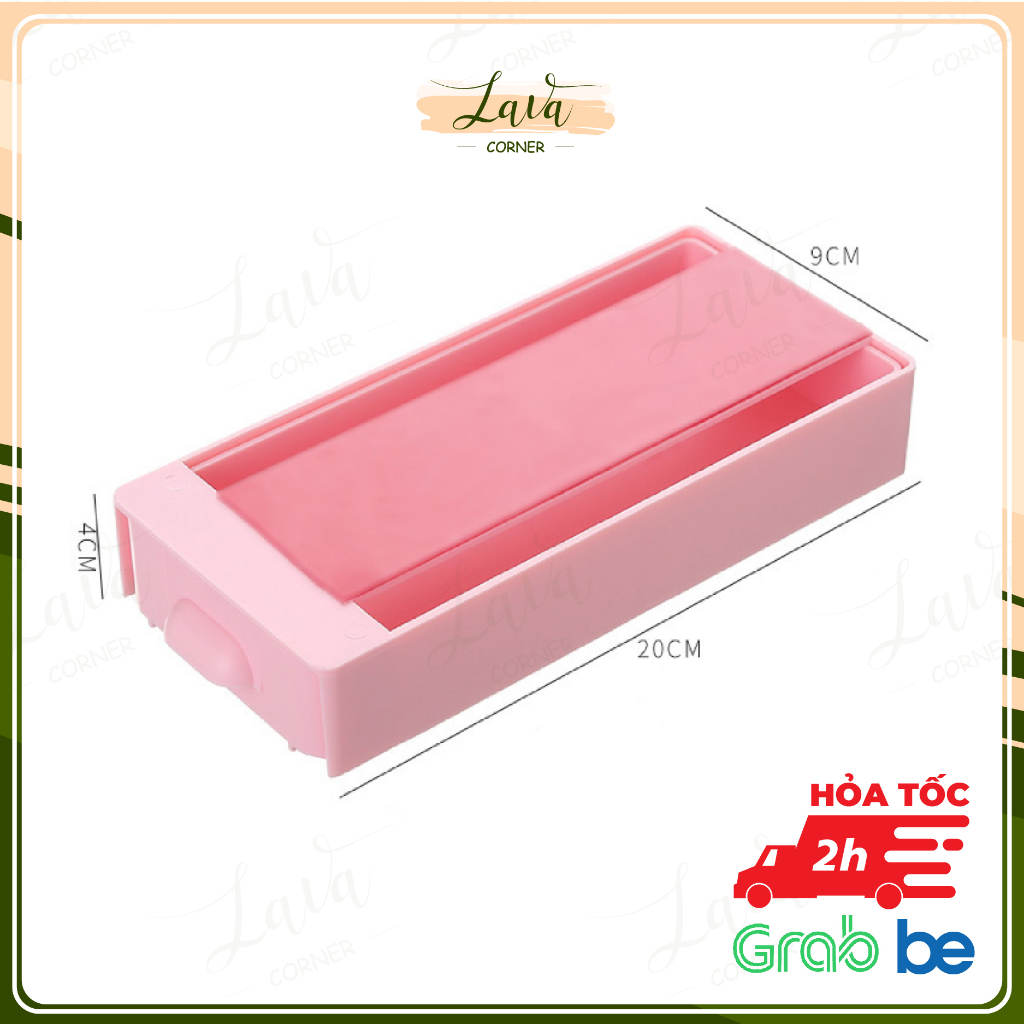Ngăn Kéo Phụ Mini Đựng Đồ Dưới Mặt Bàn - Hình Chữ Nhật Dọc