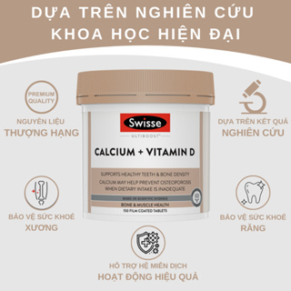 Swisse Ultiboost Calcium & Vitamin D