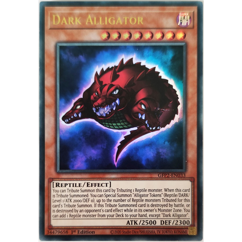 [Thẻ Yugioh] Dark Alligator |EN| Ultra Rare