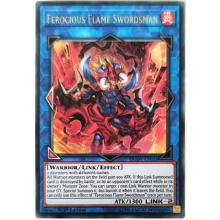 [Thẻ Yugioh] Ferocious Flame Swordsman |EN| Ultra Rare