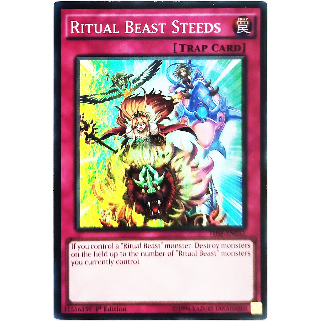 [Thẻ Yugioh] Ritual Beast Steeds |EN| Super Rare