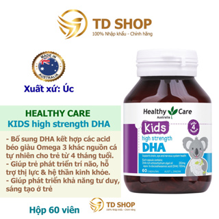 NK Úc Healthy care DHA kid cho bé lọ 60v - TD SHop