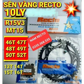 Nhông sên dĩa 10ly r15v3,mt15,xsr155,fz 155 chính hãng
