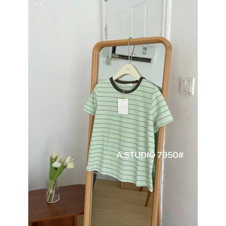 Áo thun sọc phom vừa chất đẹp