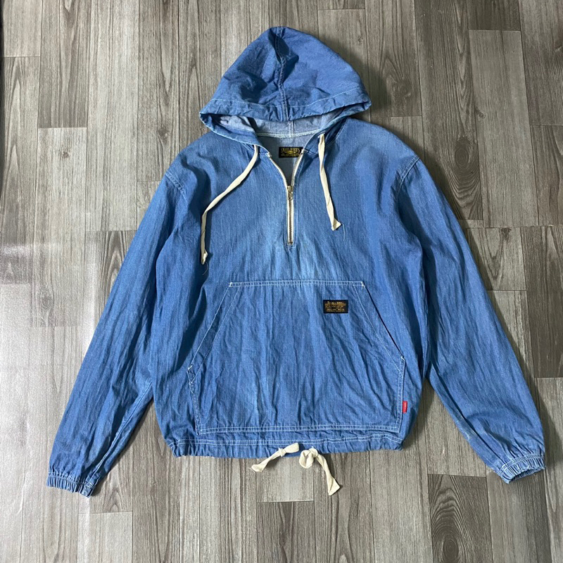 ÁO HOODIES DENIM OVERSIZE 2HAND