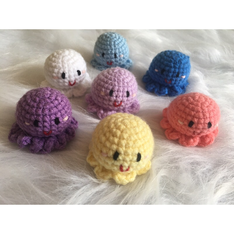 Móc khoá bạch tuộc mini