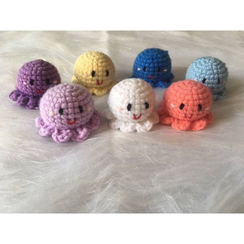 Móc khoá bạch tuộc mini