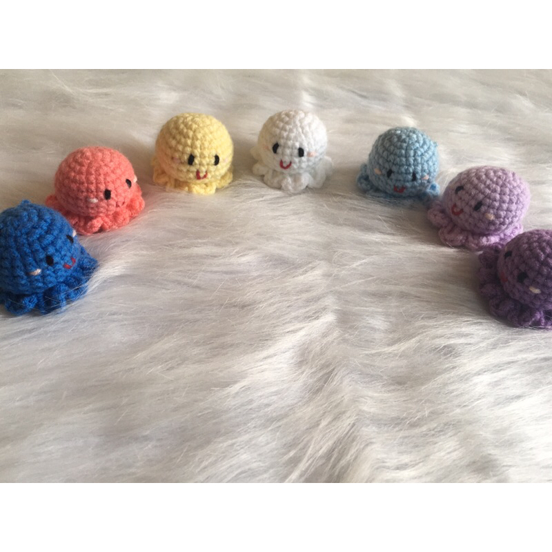 Móc khoá bạch tuộc mini