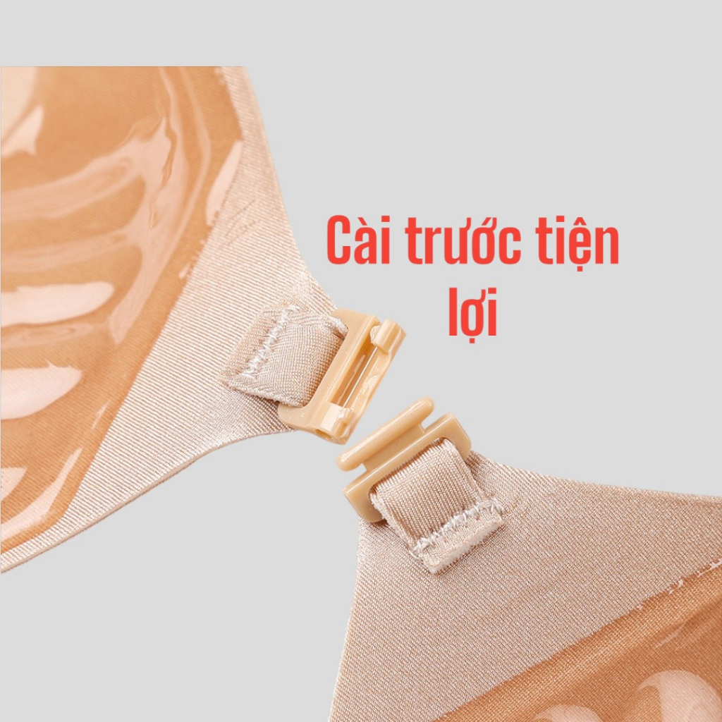 Áo Dán Ngực Cài Trước Bàn Tay Nâng Ngực Tạo Khe Kèm Dây Trong Miếng Dán Sò Siêu Nâng Áo Ngực Cúp Ngang Nâng Ngực MINTIN