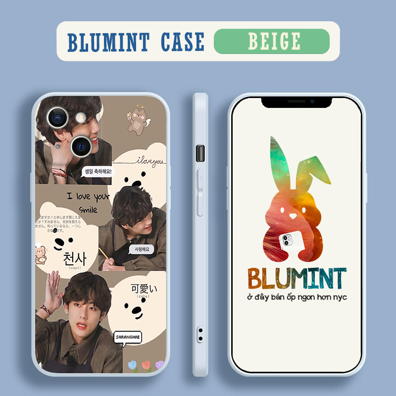 Ốp lưng điện thoại Taehuyng đáng yêu Blumint cho iPhone 6 đến iphone14 BLUYMIN0052