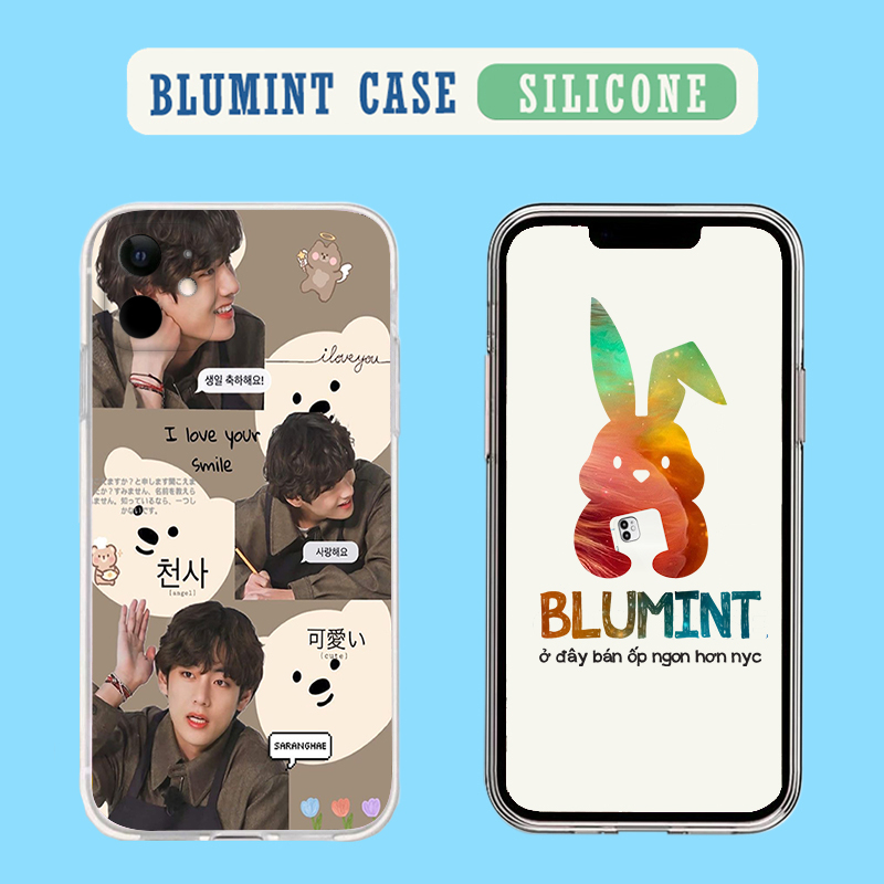 Ốp lưng điện thoại Taehuyng đáng yêu Blumint cho iPhone 6 đến iphone14 BLUYMIN0052