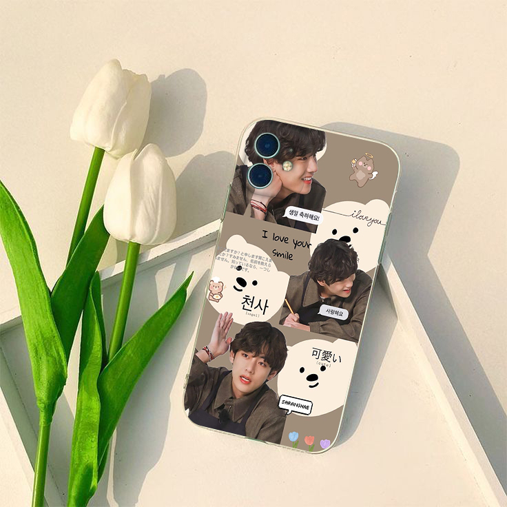 Ốp lưng điện thoại Taehuyng đáng yêu Blumint cho iPhone 6 đến iphone14 BLUYMIN0052