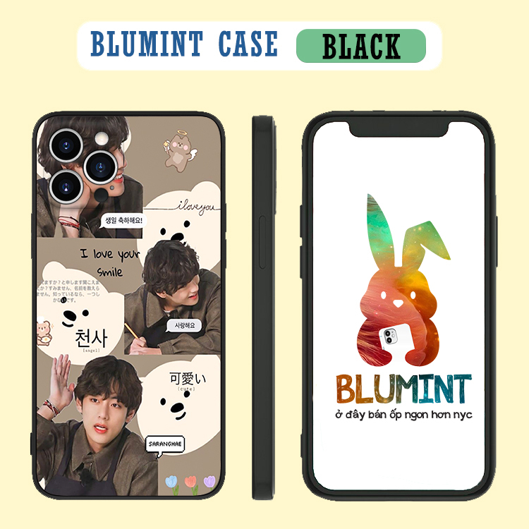 Ốp lưng điện thoại Taehuyng đáng yêu Blumint cho iPhone 6 đến iphone14 BLUYMIN0052