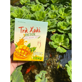 TRÀ XOÀI, TRÀ ĐÀO PLUS  GIẢM CÂN KELLY DETOX giảm4-5kg
