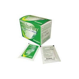 Ambron Ambroxol 30mg giúp long đờm , loãng đờm tiêu đờm hộp 50 gói