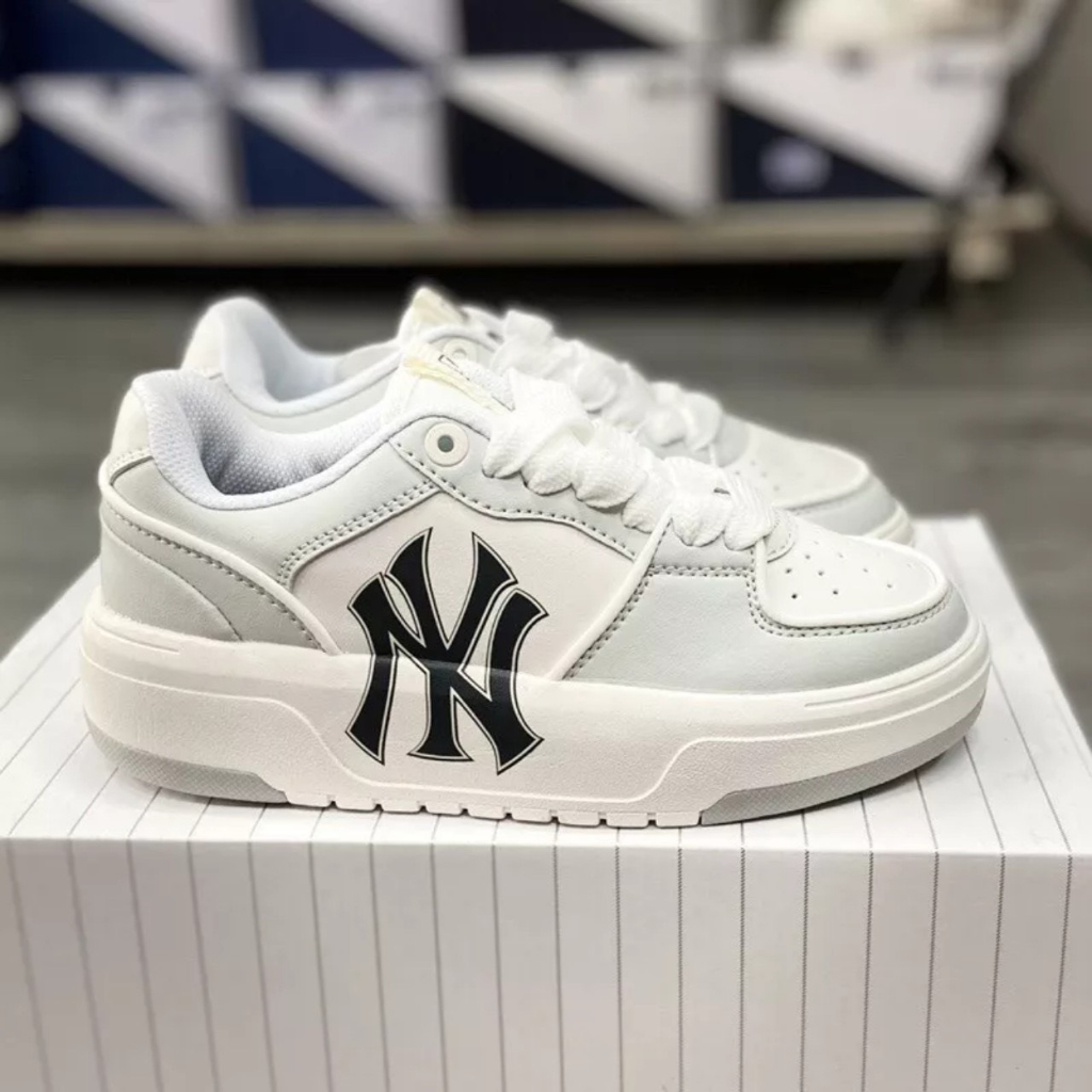 Giày MLB Chunky Liner Black da xịn đế cao su cao cấp tăng chiều cao nam nữ phong cách hàn quốc hot new các màu