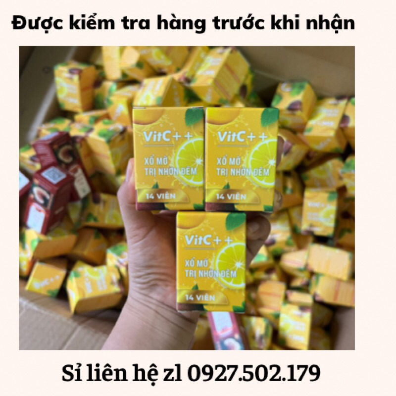 [Combo 3 hộp] Viên xổ mỡ VITC nhà kẹo dứa chính hãng- Xổ mỡ đêm VITC giảm mỡ đùi bụng  - Viên hữu cơ xỗ mỡ ban đêm