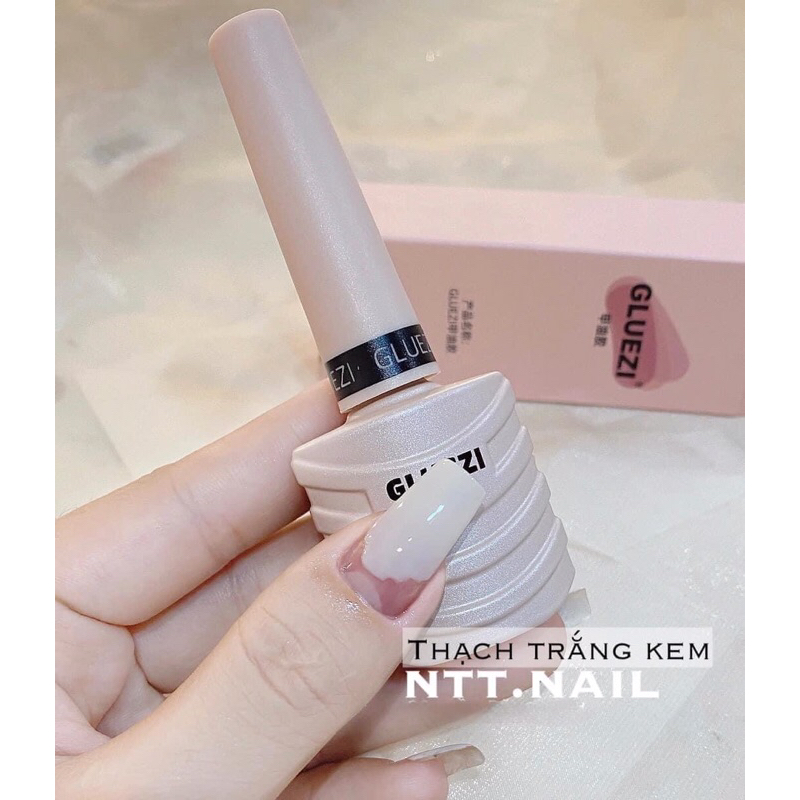sơn thạch màu trắng kem gluezi chính hãng