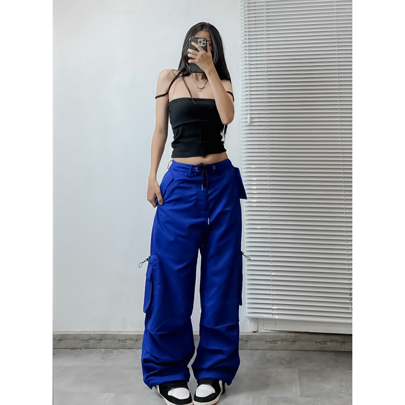 Quần Dù Túi Hộp