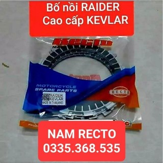Bố nồi Suzuki Raider Fi,Satria Fi,raider x.cơ chất liệu cao cấp kevlar