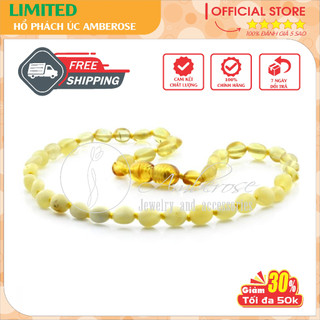 Mẫu đặc biệt bộ ho phách vòng amber size 33-35 cm vcabdb19