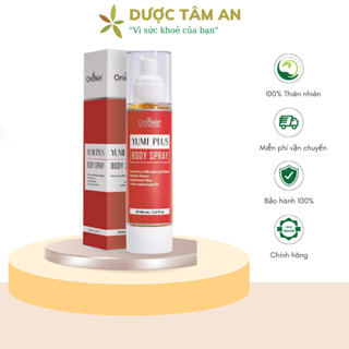 Tinh Dầu Ủ Nóng Tan Mỡ Làm Tan Mỡ Cứng, Mỡ Lâu Năm Oriskin Yumi Plus Body Spray 100ml