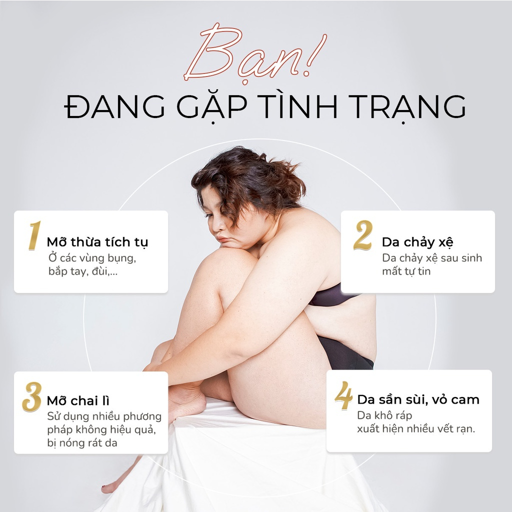 Tinh Dầu Ủ Nóng Tan Mỡ Làm Tan Mỡ Cứng, Mỡ Lâu Năm Oriskin Yumi Plus Body Spray 100ml