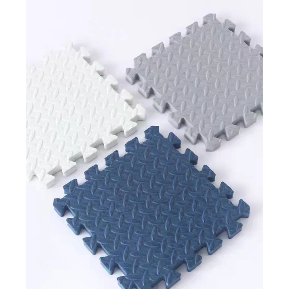Thảm chống ngã cho bé tập bò Thảm trải sàn khâu xốp dày 2,5cm phòng khách ngủ nhiều màu