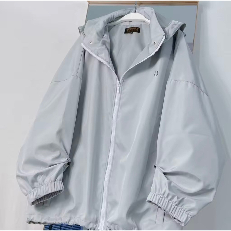 ÁO KHOÁC DÙ FORM RỘNG ULZZANG UNISEX