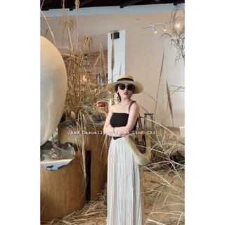 And Casually / Váy quây xếp li (váy liền)