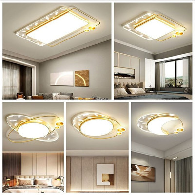 Đèn trần led MONSKY OYHO 3 màu ánh sáng cao cấp trang trí nội thất - có điều khiển từ xa tiện dụng