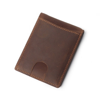 Ví kẹp tiền, đựng thẻ mini da thật [100% ẢNH THẬT]
