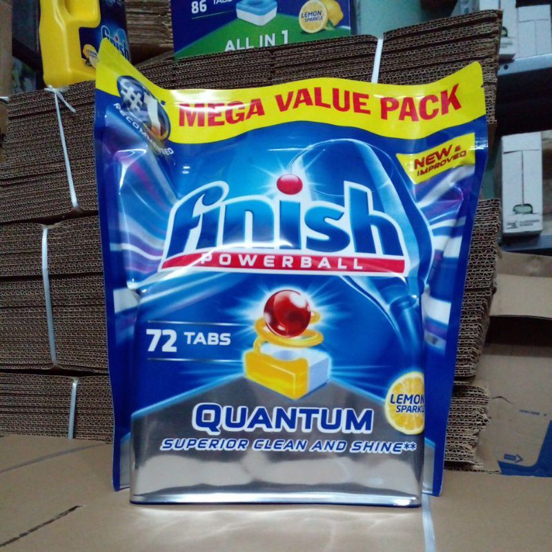 Viên rửa bát quantum 72 Viên ( Hãng finish )