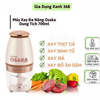 Máy xay đa năng osaka nắp đồng, xay sinh tố, xay thịt, dung tích 750ml, công suất 350w xay cực mạnh mhd - 2023