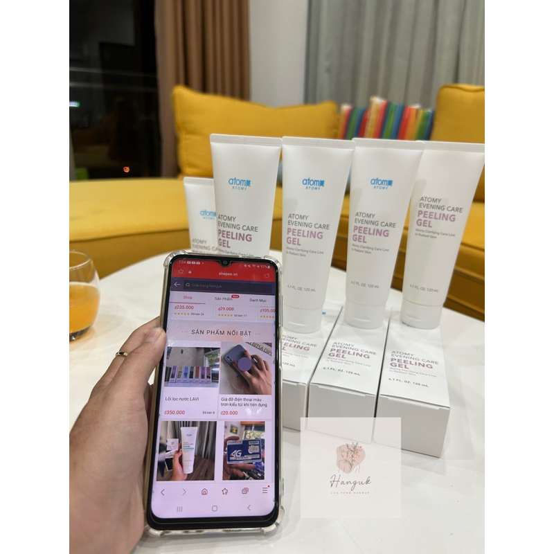 GEL TẨY DA CHẾT THIÊN NHIÊN PEELING GEL HÀN QUỐC
